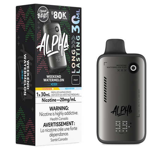 Flavour Beast Alpha Disposable - Weekend Watermelon Iced