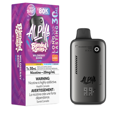 Flavour Beast Alpha Disposable - Wildberry Bomb Iced