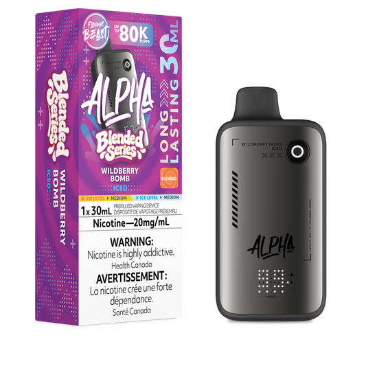 Flavour Beast Alpha Disposable - Wildberry Bomb Iced