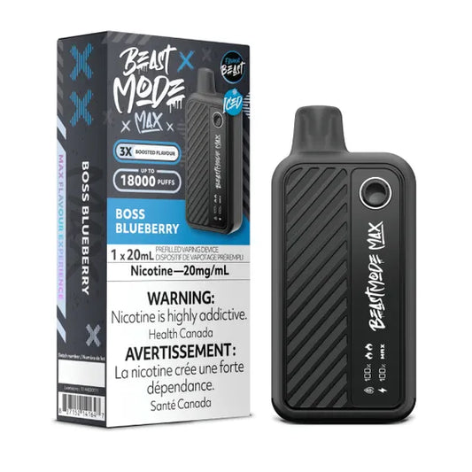 Flavour Beast Beast Mode Max 18K Disposable - Boss Blueberry Iced