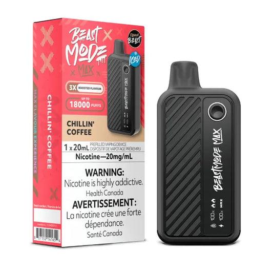Flavour Beast Beast Mode Max 18K Disposable - Chillin' Coffee Iced