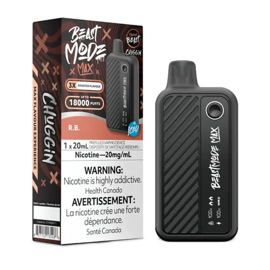 Flavour Beast Beast Mode Max 18K Disposable - Chuggin' Root B Iced