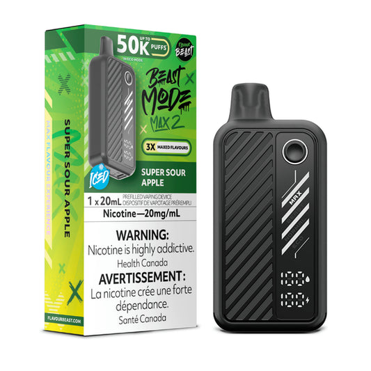 Flavour Beast Beast Mode Max 2 Disposable - Super Sour Apple
