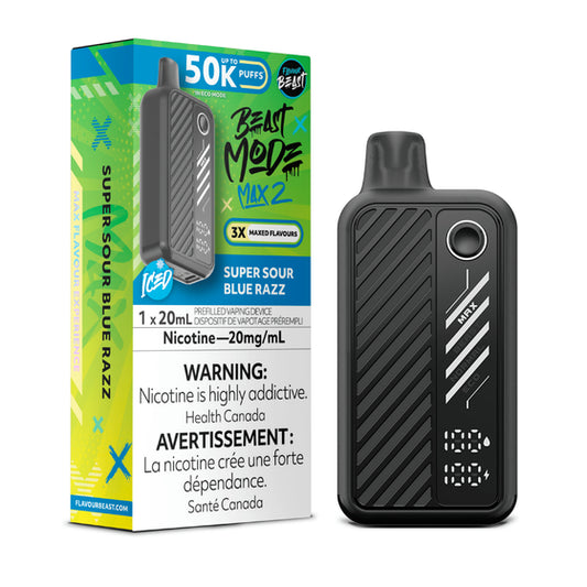 Flavour Beast Beast Mode Max 2 Disposable - Super Sour Blue Razz