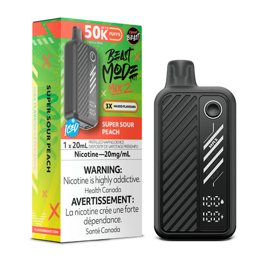 Flavour Beast Beast Mode Max 2 Disposable - Super Sour Peach