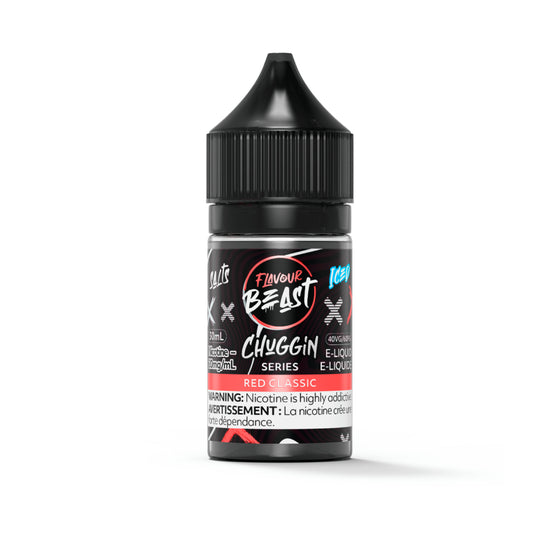 Flavour Beast E-Liquid - Chuggin Red Classic (ICED)