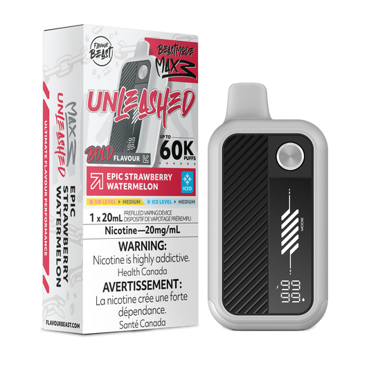 Flavour Beast Beast Mode Max 3 - Epic Strawberry Watermelon Iced
