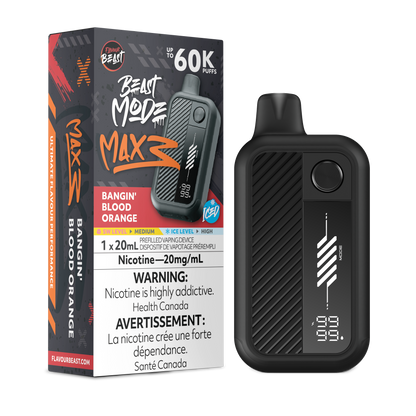 Flavour Beast Beast Mode Max 3 - Bangin' Blood Orange Iced