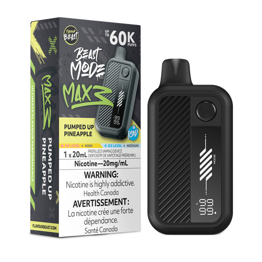 Flavour Beast Beast Mode Max 3 - Pumped Up Pineapple Iced