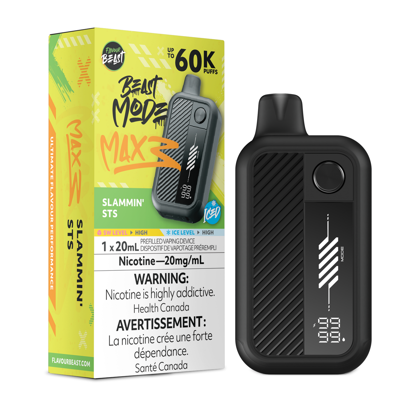 Flavour Beast Beast Mode Max 3 - Slammin' STS Iced