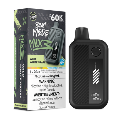 Flavour Beast Beast Mode Max 3 - Wild White Grape Iced
