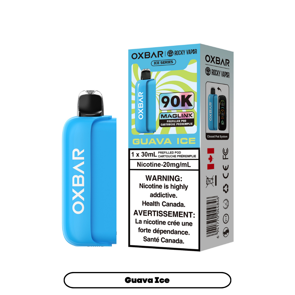Rocky Vapor Oxbar Maglink PODS - Guava Ice (Ice Series)