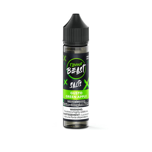 Flavour Beast E-Liquid (20mg/60mL) - Gusto Green Apple