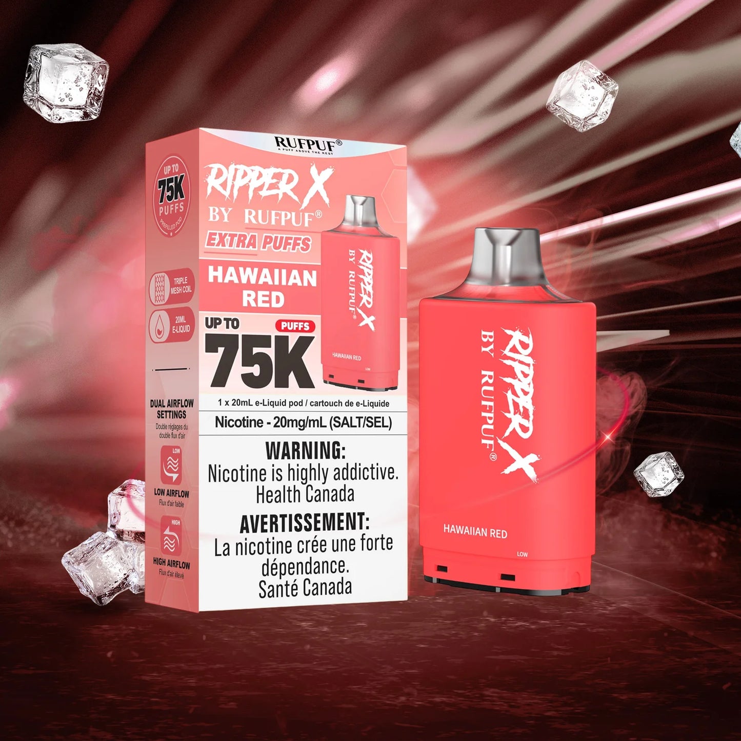 Ripper X 75K - Hawaiian Red