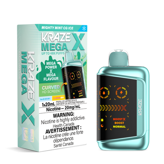 Kraze Mega X - Mighty Mint CG