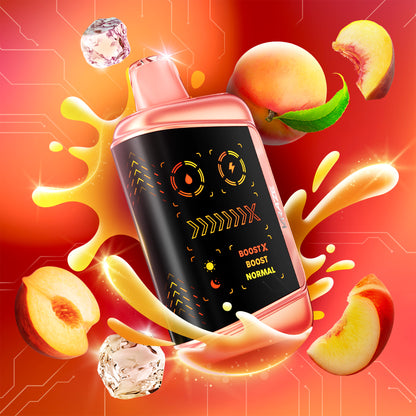 Kraze Mega X - Juicy Peach Ice
