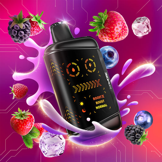 Kraze Mega X - Quad Berry Ice