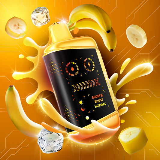 Kraze Mega X - Banana Blast Ice