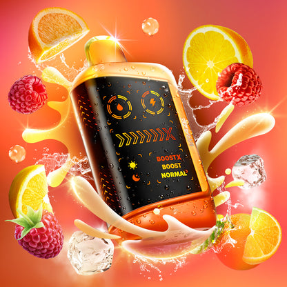 Kraze Mega X - Orange Raspberry KO Ice