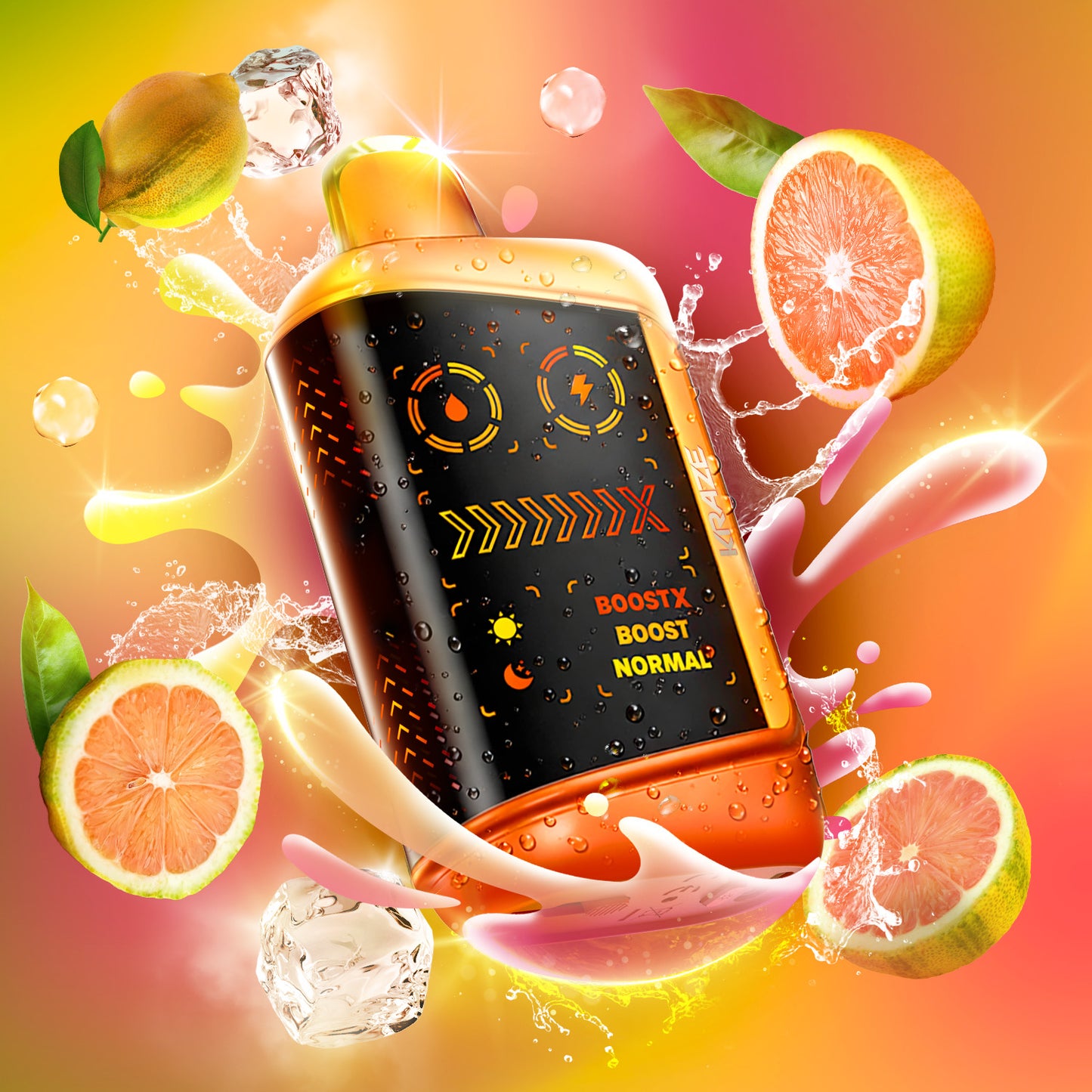 Kraze Mega X - Pink Lemon KO Ice
