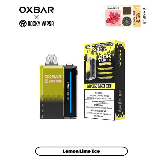 Rocky Vapor Oxbar M20K - Lemon Lime Ice