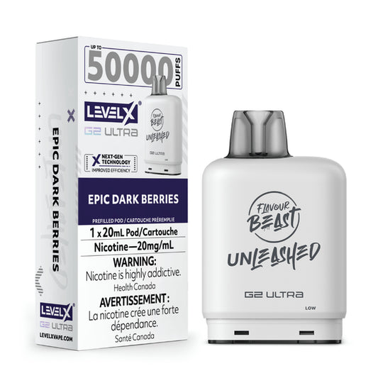 Level X Unleashed G2 Ultra - Epic Dark Berries
