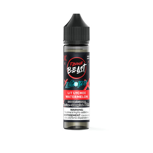 Flavour Beast E-Liquid (20mg/60mL) - Lit Lychee Watermelon