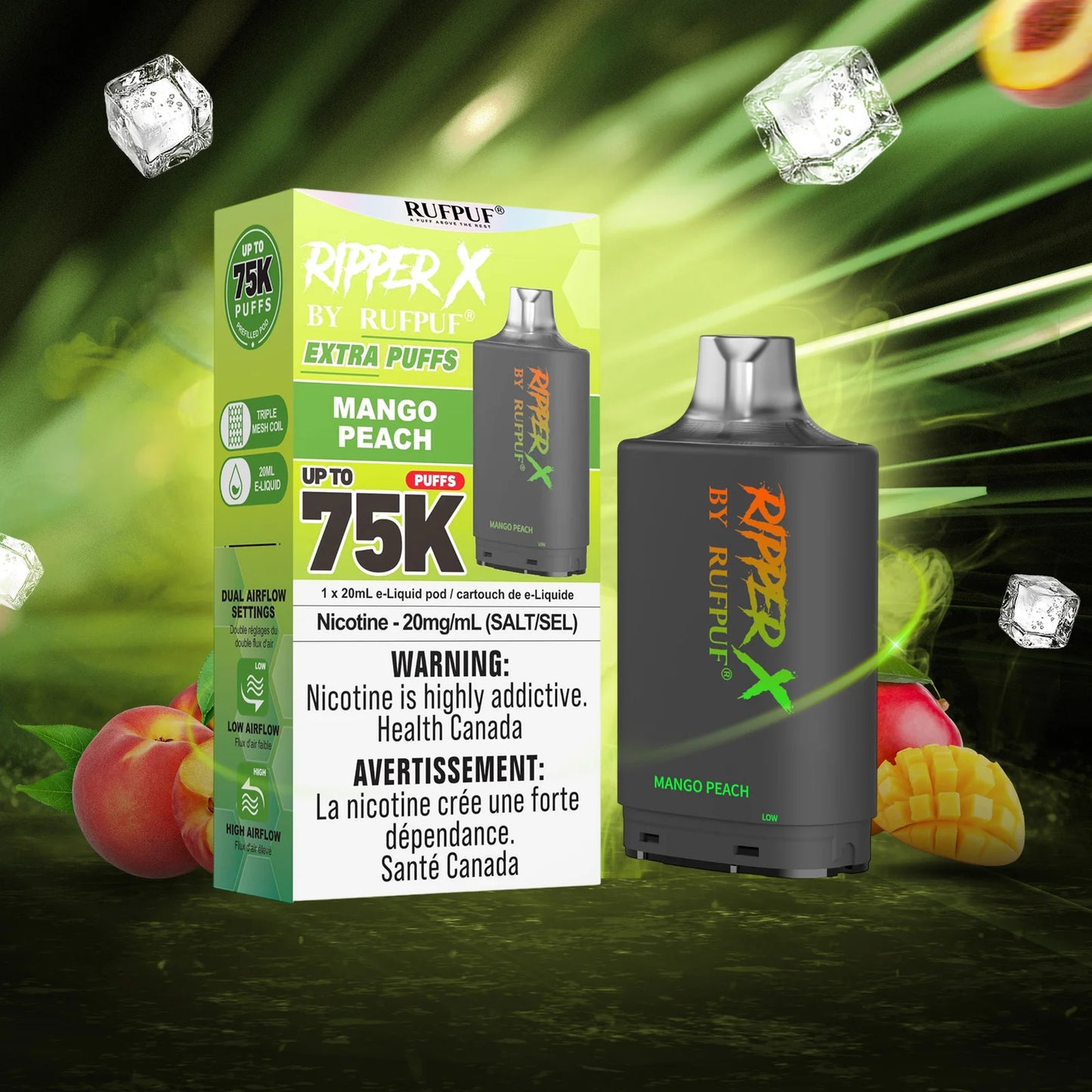 Ripper X 75K - Mango Peach