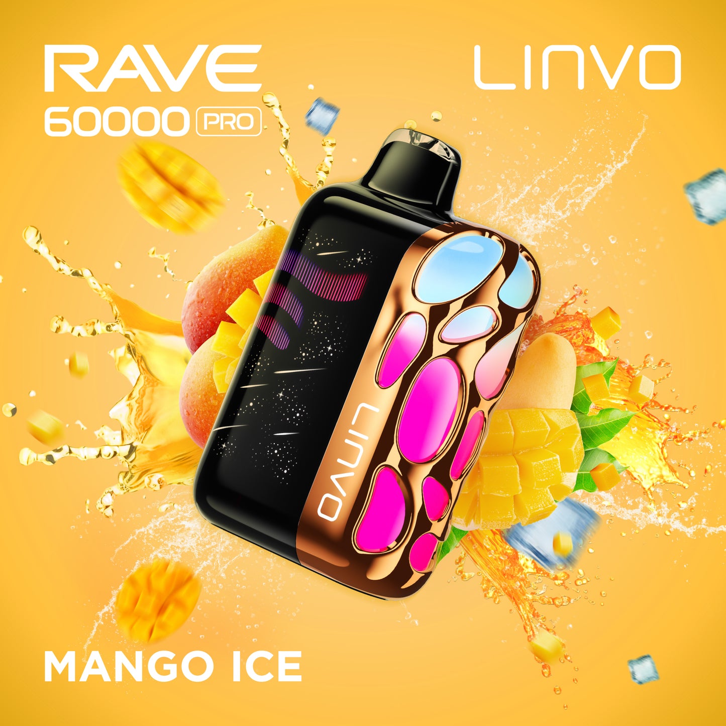 Linvo Rave 60000 Pro - Mango Ice