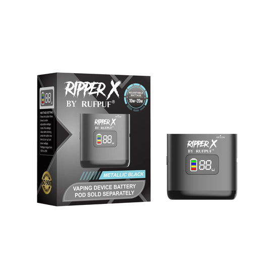 METALLIC BLACK X ULTRA BATTERY (5PCs) (1000mAh)