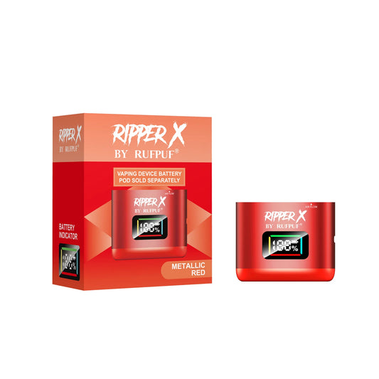 Metallic Red Ripper X Battery (5PCs)