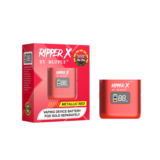 METALLIC RED X ULTRA BATTERY (5PCs) (1000mAh)