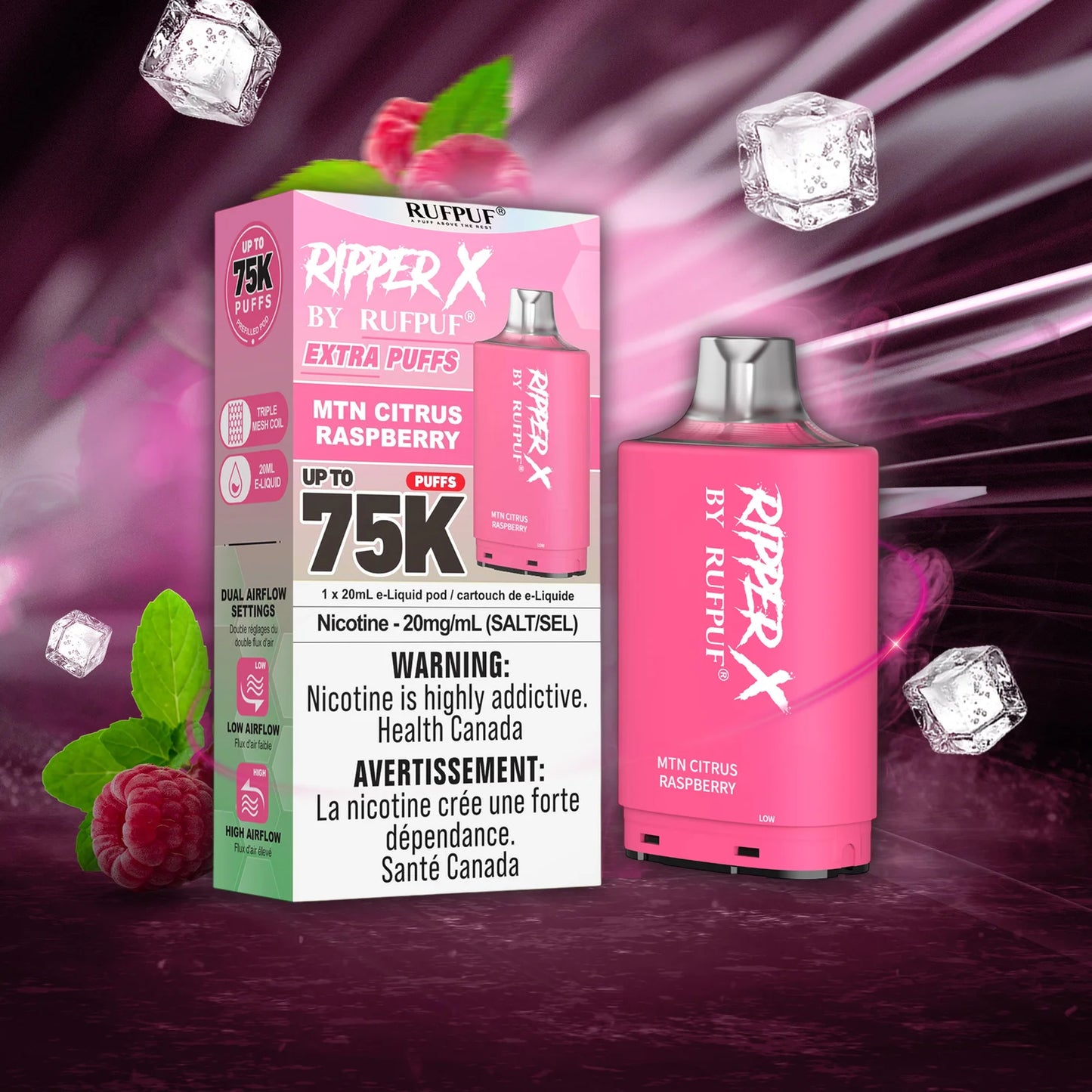 Ripper X 75K - MTN Citrus Raspberry