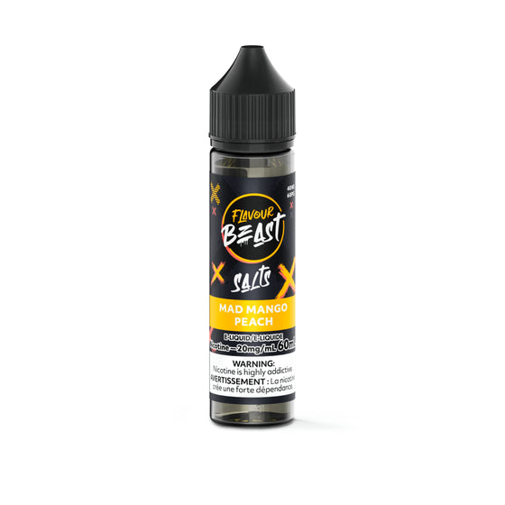 Flavour Beast E-Liquid (20mg/60mL) - Mad Mango Peach