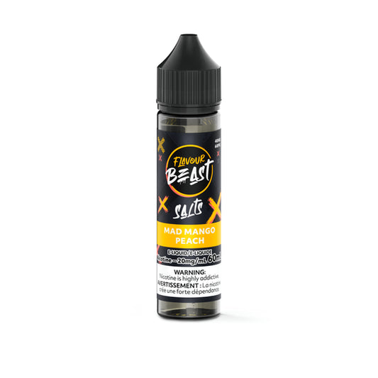 Flavour Beast E-Liquid (20mg/60mL) - Mad Mango Peach