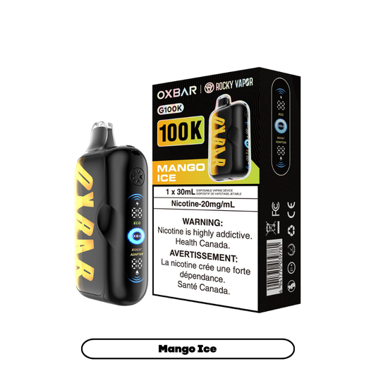 Rocky Vapor Oxbar G100K - Mango Ice