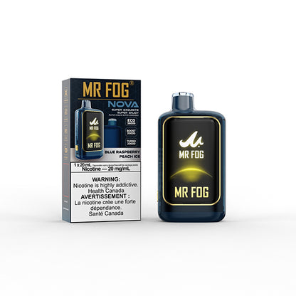 MR FOG NOVA (36K) - Blue Razz Steezy Peach Ice (20mg)