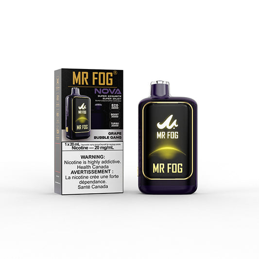 MR FOG NOVA (36K) - Grape Bubble Gang (20mg)