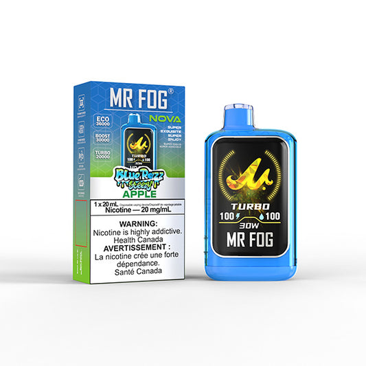 MR FOG NOVA BLUE RAZZ STEEZY - APPLE