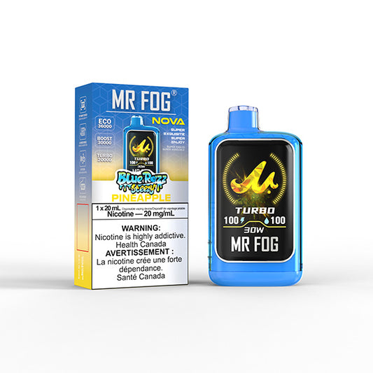 MR FOG NOVA BLUE RAZZ STEEZY - PINEAPPLE