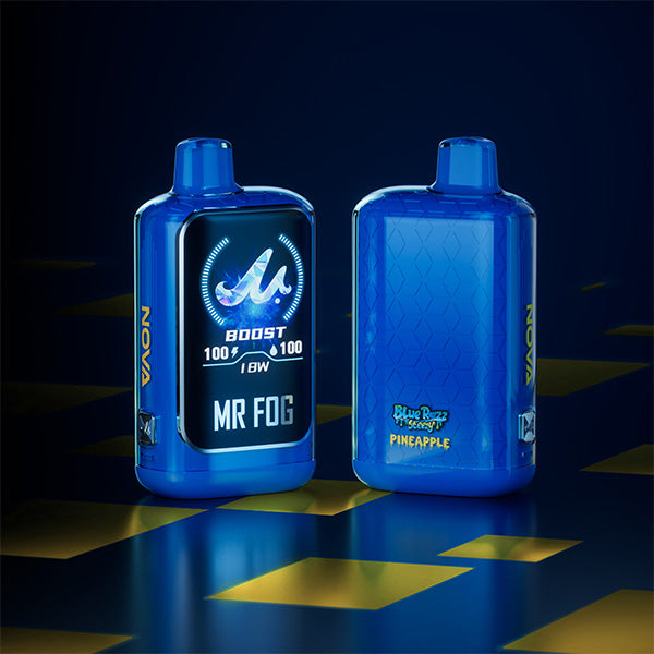 MR FOG NOVA BLUE RAZZ STEEZY - PINEAPPLE