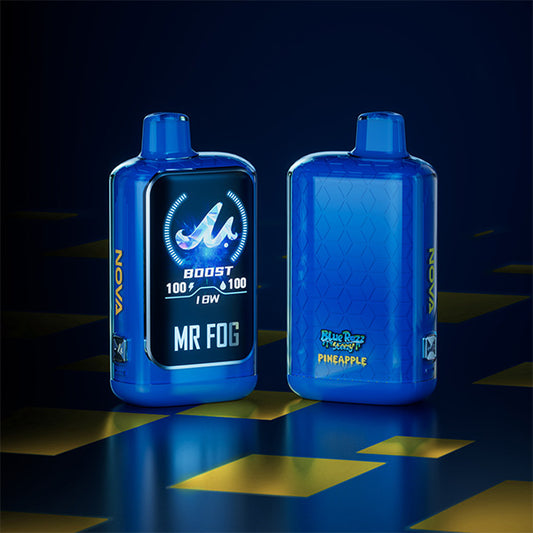 MR FOG NOVA BLUE RAZZ STEEZY - PINEAPPLE
