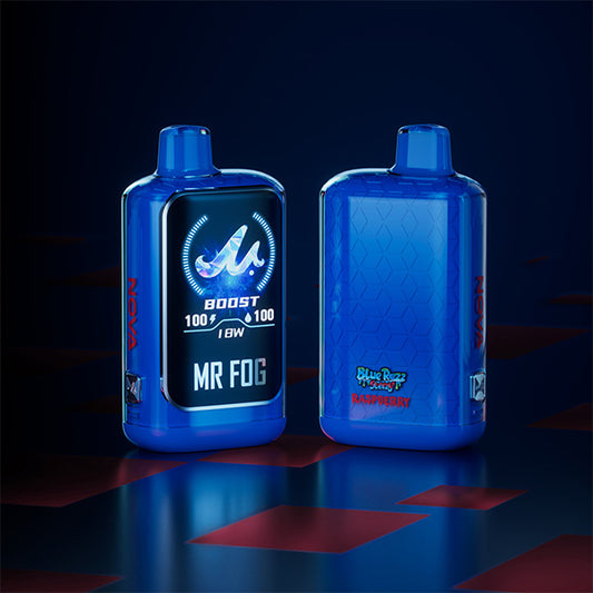 MR FOG NOVA BLUE RAZZ STEEZY - RASPBERRY