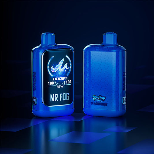 MR FOG NOVA BLUE RAZZ STEEZY - BLACKBERRY