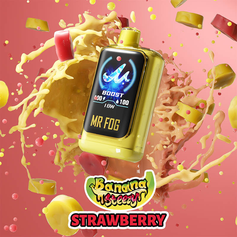 MR FOG NOVA Banana Steezy - Strawberry