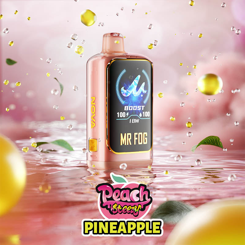 MR FOG NOVA Peach Steezy - Pineapple