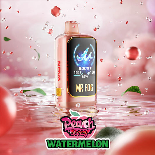 MR FOG NOVA Peach Steezy - Watermelon
