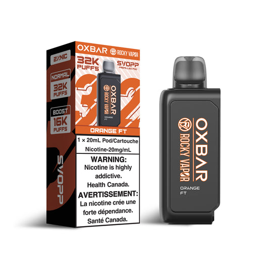 Svopp Rocky Vapor Oxbar (32K) - Orange FT