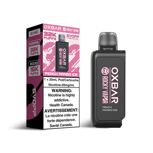 Svopp Rocky Vapor Oxbar (32K) - Peach Mango Ice