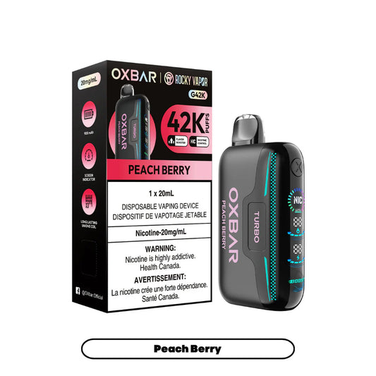 Rocky Vapor Oxbar G42K - Peach Berry